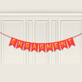 Engagement Hanging Banner | For | Engagement Party Decor & Celebration |. 