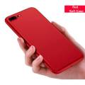 Iphone 8 Plus Cover - Red Back Cover. 