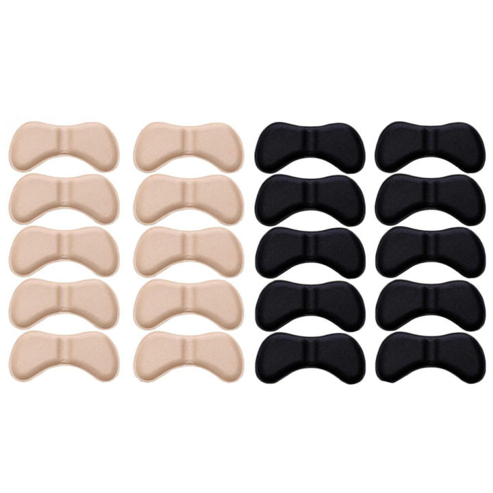 5Pairs Heel Insoles Patch Pain Relief Anti-wear Cushion Pads Feet Care Heel Protector Adhesive Back Sticker Shoes Insert Insole