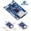 TP4056 Type C USB 18650 Li-Ion Lithium Battery Charging Module With Battery Protection Circuit In Pakistan. 