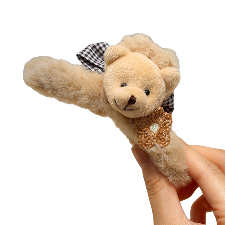 Bunny Style Hair Clips, Cute Korean Style Hair Accessories Creative Luxury Take Clips for Girls and Women