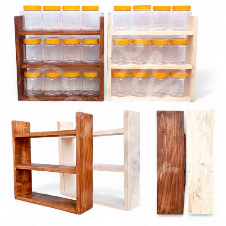 Wooden%20Spice%20Rack%20%7C%7C%20Wooden%20Shelf%20%7C%7C%20Kitchen%20Organization%20idea%20%7C%7C%20Kitchen%20Shelves%20%7C%7C%20Essential%20Oil%20Rack%20%7C%7C%20Spices%20%7C%7C%20Jar%20Shelf%20%7C%7C%20With%20Jars%20and%20Without%20Jars%20LightBrown%20&%20clear%20Clour%20-%20Image%202