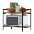 2 Layer Oven Stand Rack For Kitchen Shelf. 