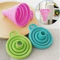 Handy Foldable & Collapsible Silicone Funnel - Silicone Funnel Foldable. 