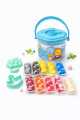 10pcs Colorful Soft Modeling Clay Dough Bucket with 2 Mold. 
