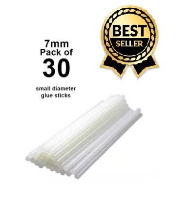 Pack of 30 - Small Glue Sticks for 7mm hole of Small Glue_Gun