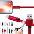 Repairable Cable- Reusable Fast Charging Cord Compatible with Smartphone - lightning cable for iphone, Android Type C, 1.5M / 5 Fts Renewable Data Fast Charging & Quick Repair & Recycling USB Cable. 