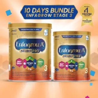 Enfa 10 Day Pack Enfagrow A+ Stage 760 Gram Enfagrow A+