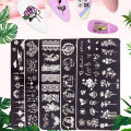 Nail Stamping Plates Printing Stencil Manicuring Art Stamp Templates Nail Tools. 