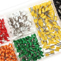 800 PCS Ferrules kit, Wire Ferrules Crimp Connector, Insulated Cord Pin End Terminal AWG 22-10 Kit ,Great Assortment Ferrules Kit With Case. 