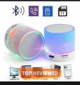 Mini Portable Bluetooth & Rechargeable Speaker with Multi Colors/Wireless Mini Speaker And also Rechargeable , USB Portable With Light And Multi Color Original Metal Body Portable Speaker. 