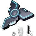 INNÔPLUS Fidget Spinner, Fidget Spinners Cool, Fidget Spinners for Kids, Stress Anxiety ADHD Relief Figets Toy, Fidget Light Up Spinner, Metal Finger Hand Spinner Toy with Luminous Light. 