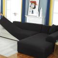 7 Seater  L Shape Sofa Covers - Stretchable - Cotton Jersey - All Formations. 