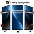 Tecno Camon 40 Pro 5G Anti-Spy Privacy Hydrogel Film 3 in 1 Tecno Camon 40Pro Camon 40 Screen Protector Camera Lens Film. 