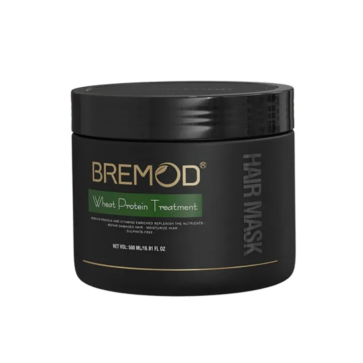 Bremod%20Hair%20Treatment%20Mask:%20Vitamin%20B5%20&%20Keratin,%20Collagen%20and%20Argan%20Oil,%20Camellia%20Seed%20Oil,%20Wheat%20Protein%20500ml%20-%20Image%204