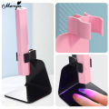 Monja Handheld UV LED Lamp Stand Nail Art Light Lamp Holder Mini Nail Dryer Machine Phototherapy Lamp Bracket DIY Nail Art Tools. 