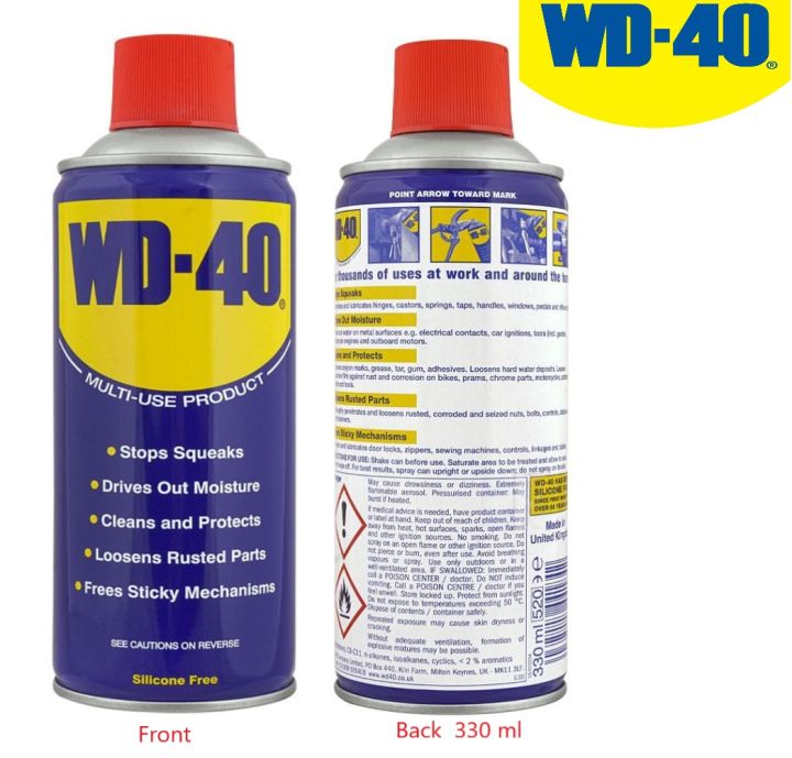 WD 40 Spray 330 ml (Original ) Made In UK / Multi Use / Multi Purpose ...