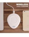 Qi-02 Universal Wireless Charger For Android Mobile White. 