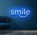 Smile Neon Sign  Neon lights  Neon lights for room  neon lights for room name  light  lights for decoration   lights for room decoration  Wall Decoration items  Wall Decoration items for home  Neon light  Neon Walls. 