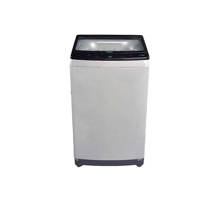 Haier HWM 85-826-Series Top Loading 8.5 Kg Fully Automatic Washing Machine | Anti Bacterial Wash | Fuzzy Logic Control | One touch solution | 10 Year Brand Warranty