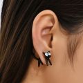 Female Handmade Cartoon 3D  Animal Earrings  Cute Simple Style Cat Stud Earring  Party Jewelry Accessories. 