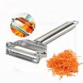 Stainless Steel Multi-Purpose Vegetable Peeler Double Side Peeler. 