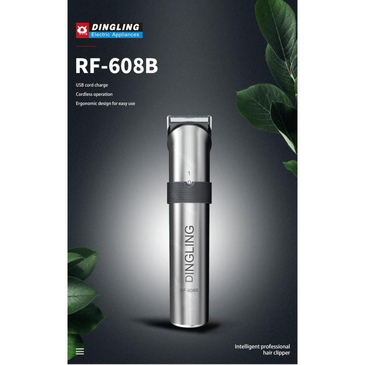 Dingling rf 608 100% Original rechargeable with charge base Hair And Beard shaving machine And Grooming For Men Dingling rf 608b Dingling trimmer Dingling shaving machine Dingling hair trimmer Dingling machine Dingling shaving machine
