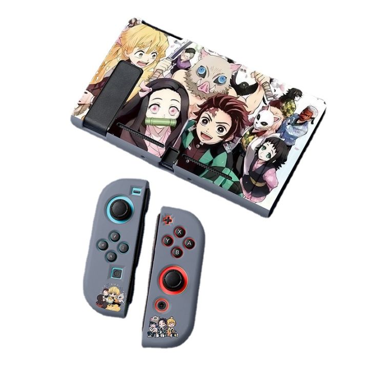 Split protective case controller JPU soft shell suitable for Tanji anime Demon Slayer Rou Nezuko T for Nintendo Switch NS game oyCon