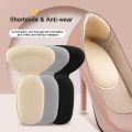 2pcs T-Shape Shoe Heel Insoles Foot Heel Pad Sports Shoes Adjustable Antiwear Feet Inserts Insoles Heel Protector Sticker Insole. 