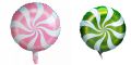 5 Pieces - Lollipop Balloons Aluminum Fruit Foil balloons shaped helium Candy balony glob Tide Candy toys gifts. 