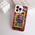 Shell For Xiaomi Redmi Note 11 10 10S 11S 8 9 7 8 9S 9T 9C K40 Pro POCO F3 Casing Soft TPU Game Super Mario Bros. X Anti-falling Cute Korean INS Cartoon Full Protection. 