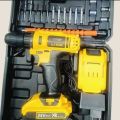 Drill Machine cordless 21v double battery with kit. 