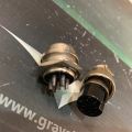 GX16 5PIN aviation plug and socket Docking cable connector set: female + male mounting hole:16mm. 