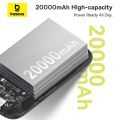 Baseus 30W 20000mAh Power Bank, Portable Super Fast Charging Powerbank for Samsung/iPhone/Xiaomi & More. 