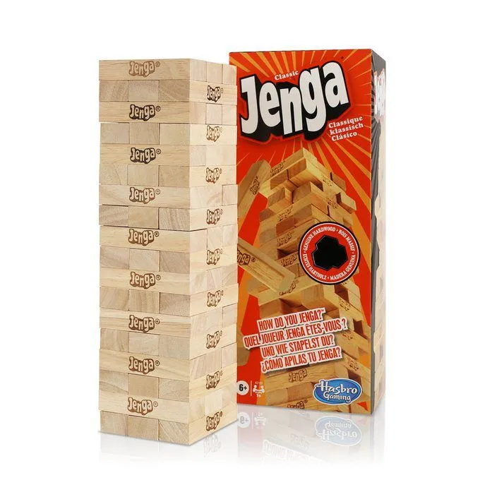 Classic Jenga Wooden Stack Game for Kids and Family | Daraz.pk
