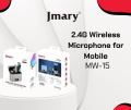Jmary MW-15 2.4G wireless Microphone for Mobile (Iphone Lightning). 