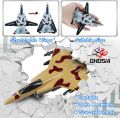 Airplane Toys Set Die Cast Metal Military Fighter Jets for Kids Boy Pullback Plane Model Pack of 4 - 5291. 