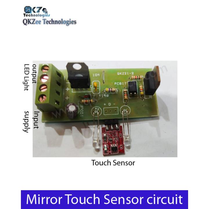 Touch Mirror LED Light control circuit Touch Sensor circuit For Mirror ...