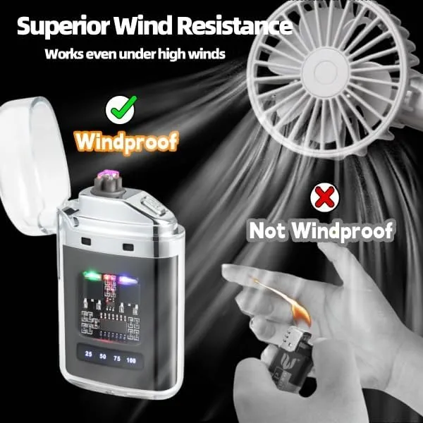 SP%20Dealz%20Dual%20Arc%20Electric%20Lighter%20USB%20Rechargeable%20Windproof%20Flameless%20%20Lighter%20with%20Battery%20Indicator%20for%20Fire,%20Cigarette,%20Candle%20Random%20Color%20-%20Image%209