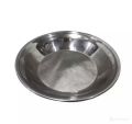 stainless steel plate/parat 06 pieces size 09 inches. 