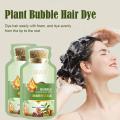 Hair Dye Shampoo Natural Plant Foam Hair Dye Long-lasting Easy-to-operate Non-irritating Shampoo Hair Dye Unisex White Cove N5W9. 