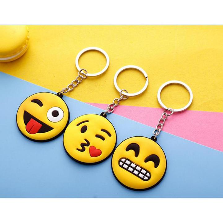 Rubber Emoji Keyrings Smiley Emoji Key Chain At ₹ 15/piece
