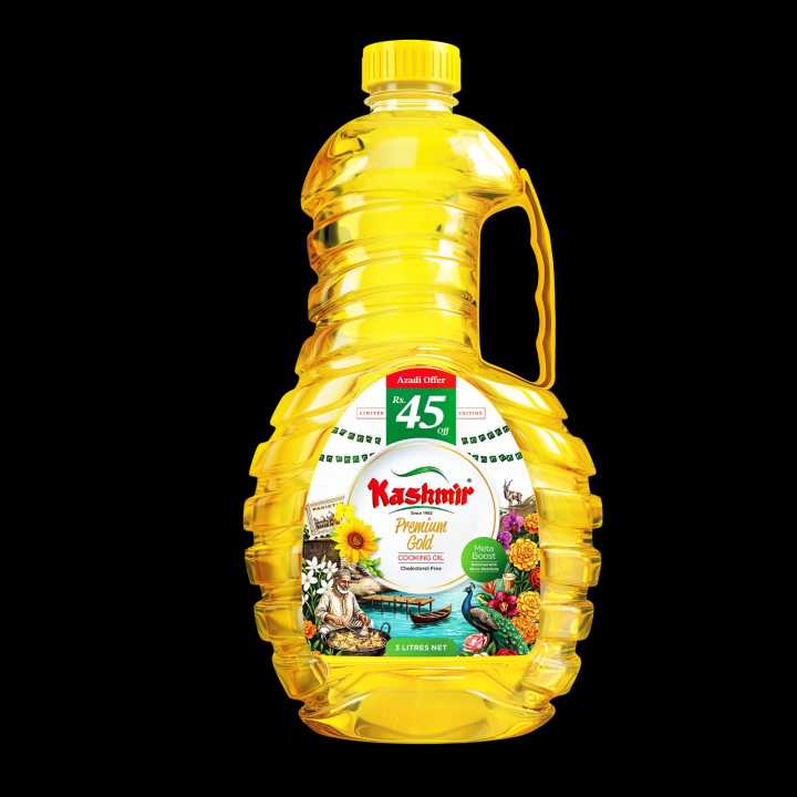 Kashmir Premium Gold Cooking Oil 3 Litre