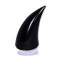 1Pc Motorcycle Helmet Cool Devil Ox Horn Decor Suction Cup Headwear Accessory. 
