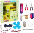 DC motor fan set for kids Electronic Science Project. 