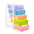 3-4-5 Drawer Stackable Storage Cabinet  Multipurpose Organizer for Makeup, Cosmetics, Bathroom Accessories & Home Storage. 