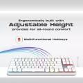 GameStop GS200 FPS Sniper ARGB Mechanical Gaming Keyboard - White. 