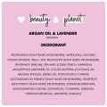Love Beauty and Planet Aluminum-free Argan Oil and Lavender Deodorant, 2.95 Oz.. 