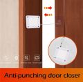 Multifunctional Automatic Door Closer,Punch-Free Automatic Sensor Door Closer, (800g Pull,Wire Rope Length 1.2m) ,Easy to Install for Various Doors. 