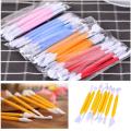 8 pcs Engraving Sculpture Sugar Flower Decorating Modeling Pastry Fondant Cake Carving Tools Set. 